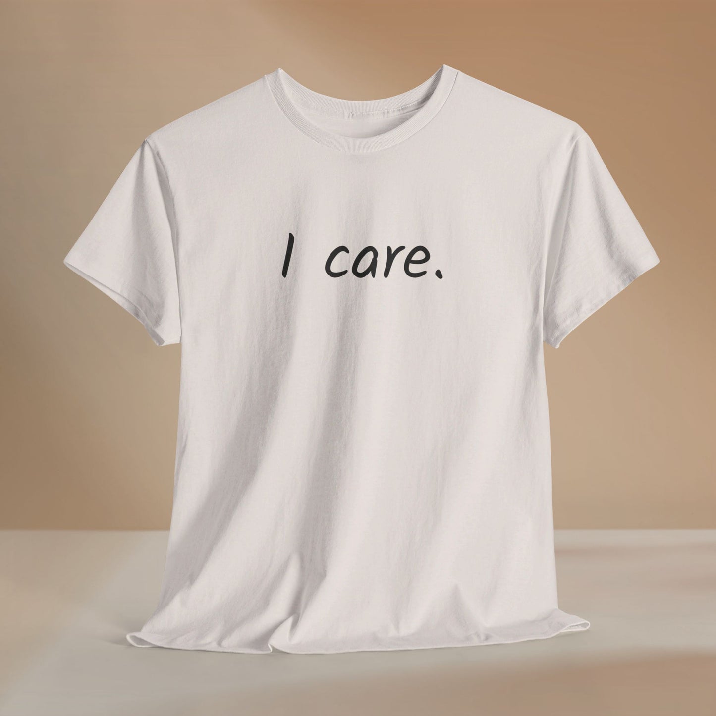 I Care Unisex Heavy Cotton Tee