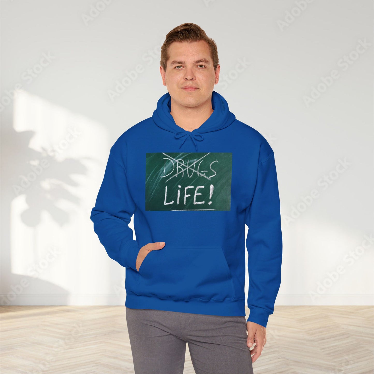 Choose Life Unisex Heavy Blend™ Hooded Sweatshirt