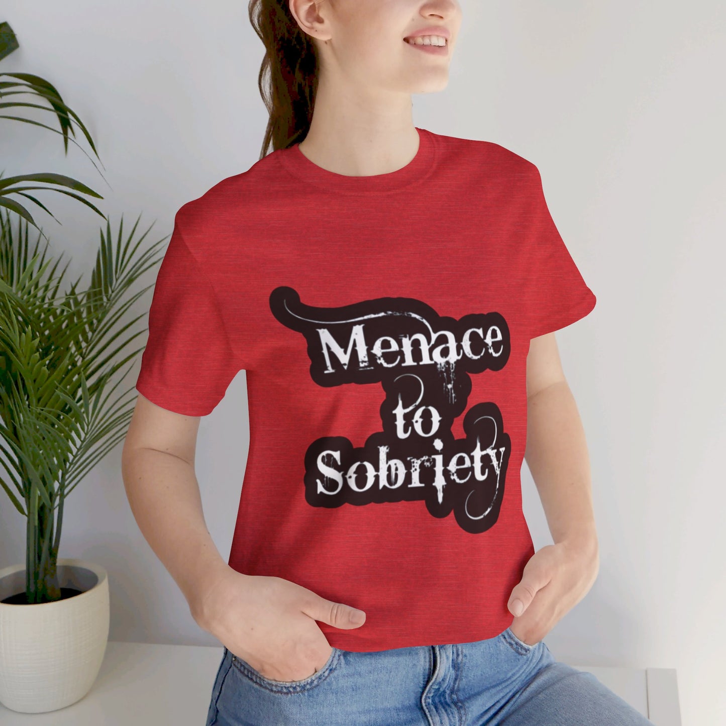 Menace To Sobriety Unisex Jersey Short Sleeve Tee