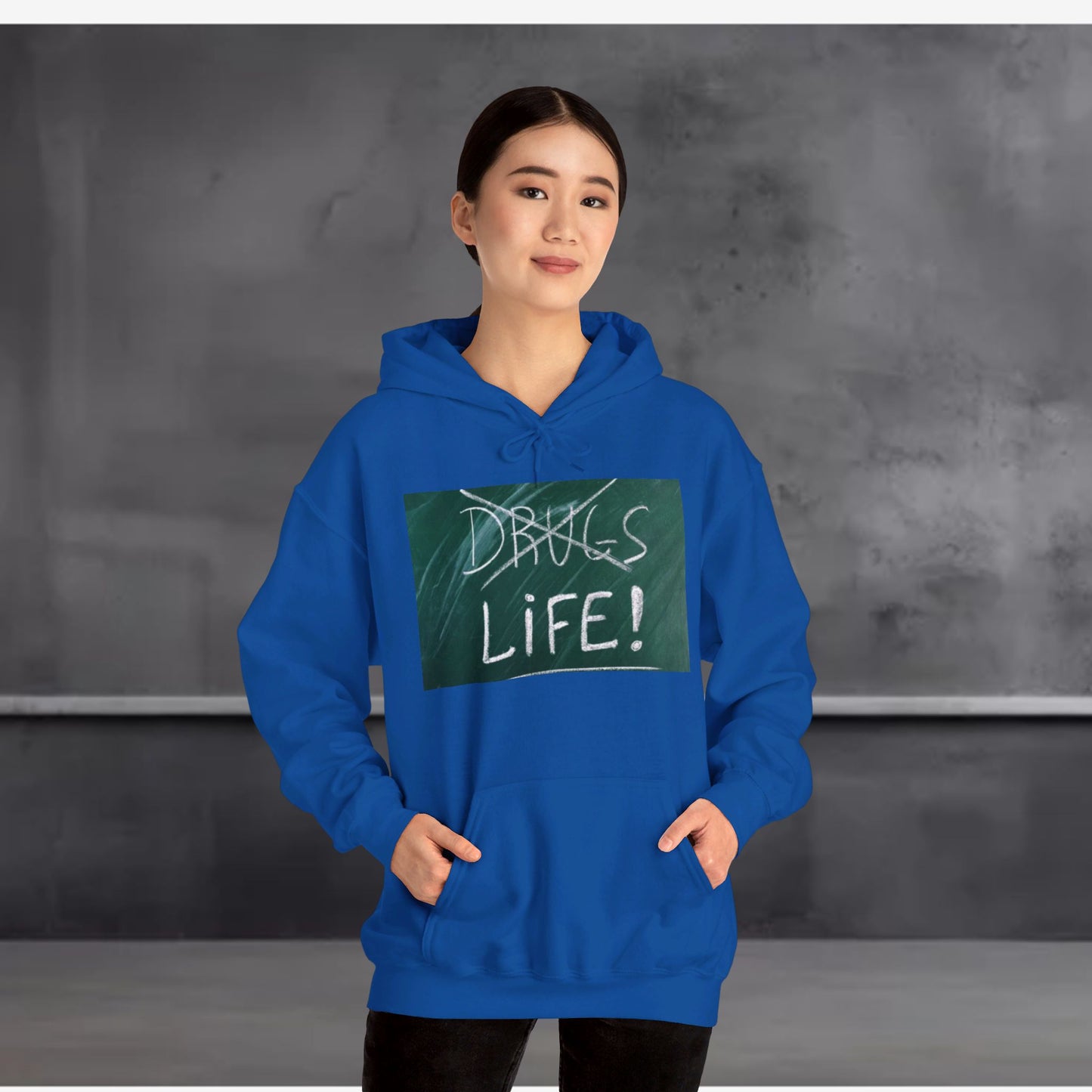 Choose Life Unisex Heavy Blend™ Hooded Sweatshirt