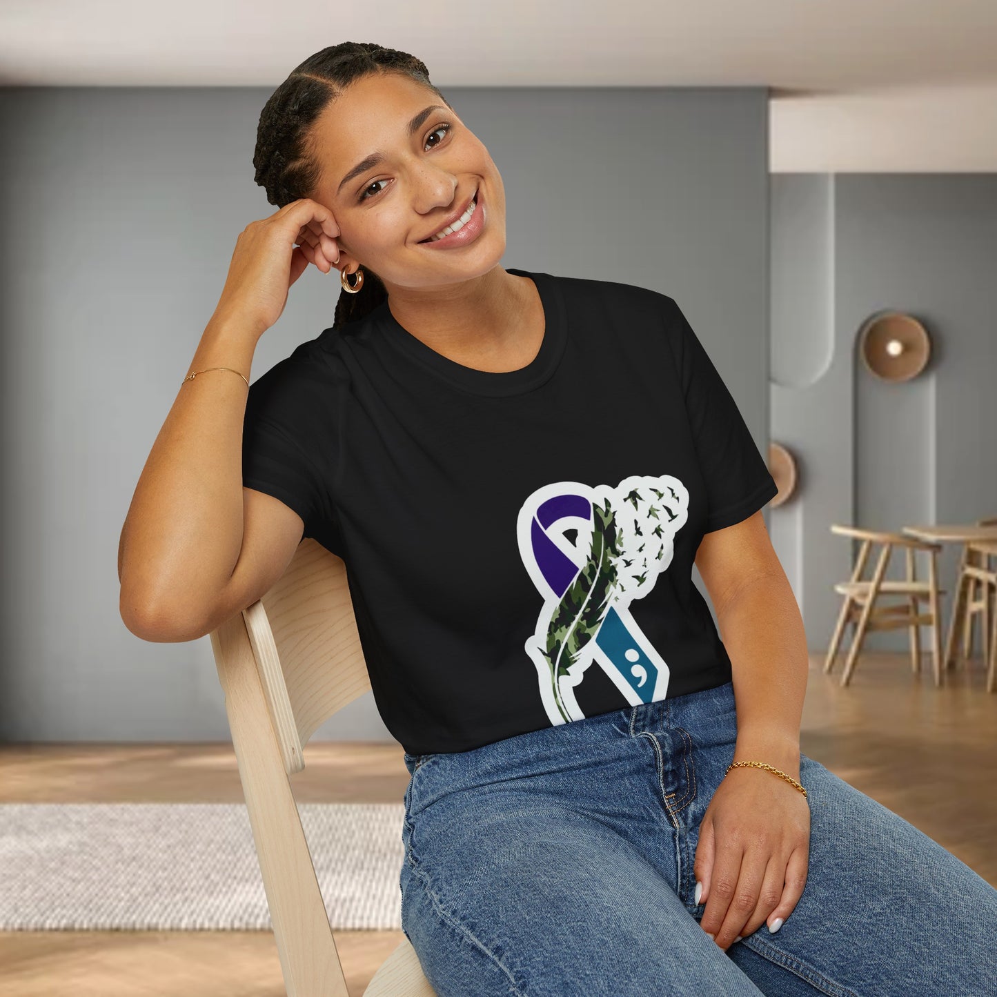 Suicide Awareness Unisex Softstyle T-Shirt