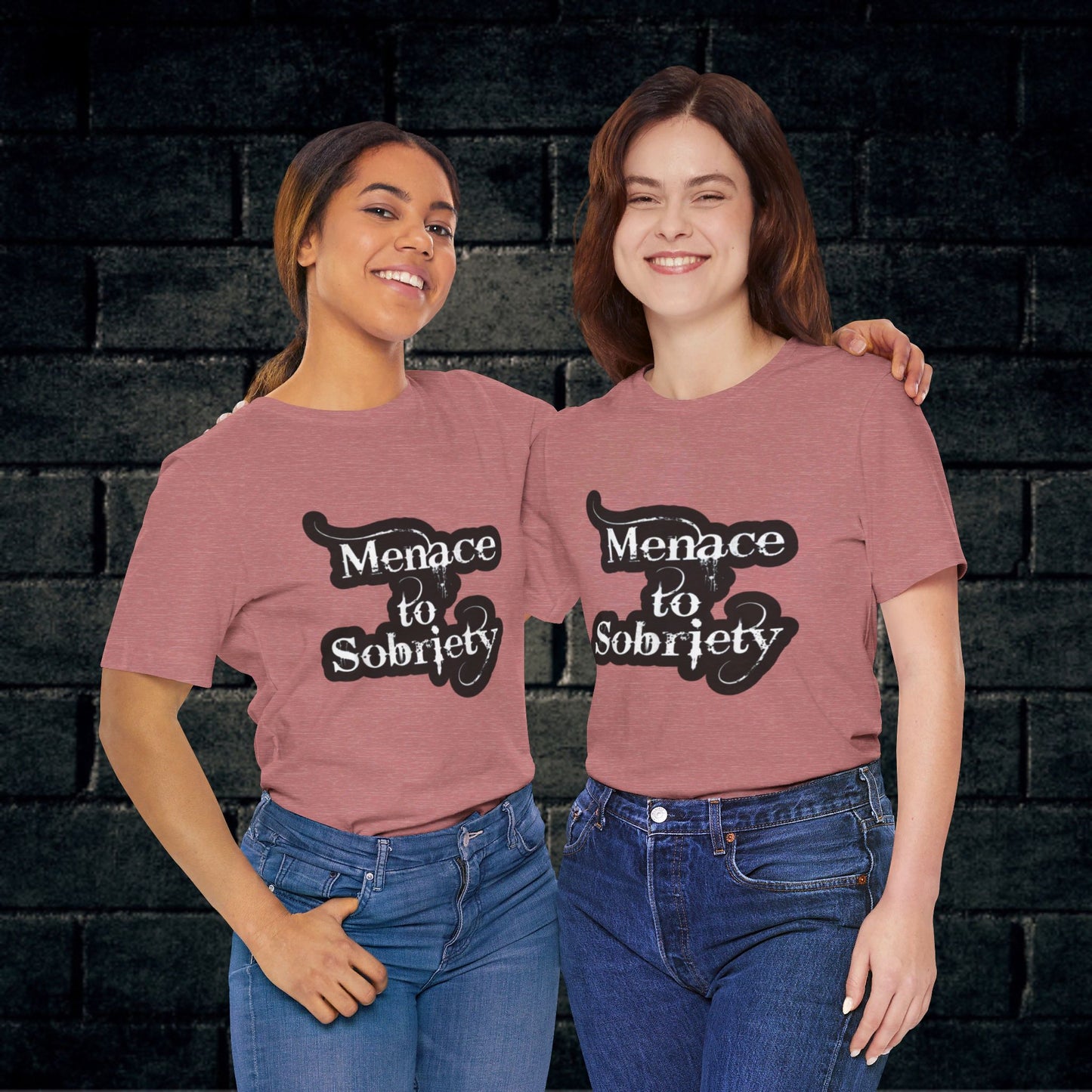 Menace To Sobriety Unisex Jersey Short Sleeve Tee