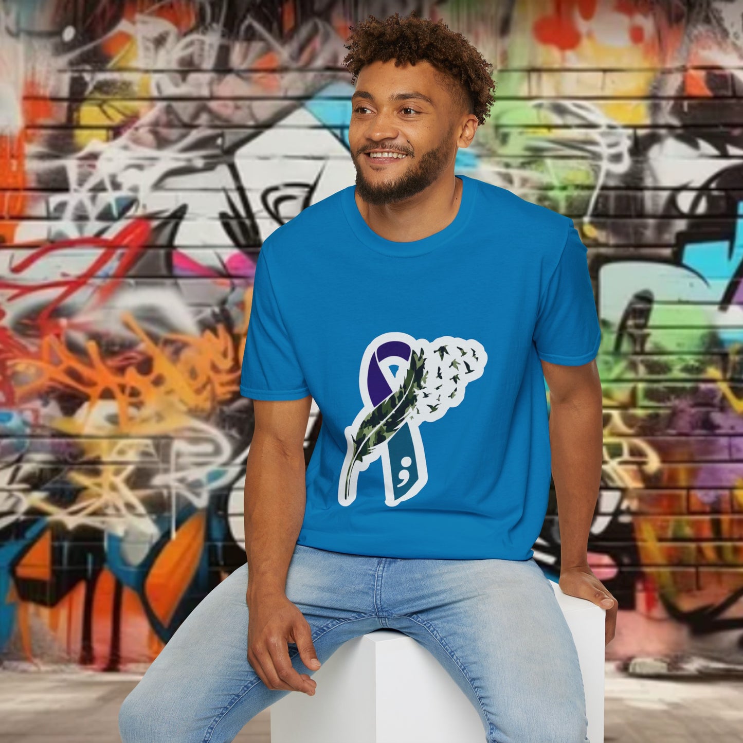 Suicide Awareness Unisex Softstyle T-Shirt