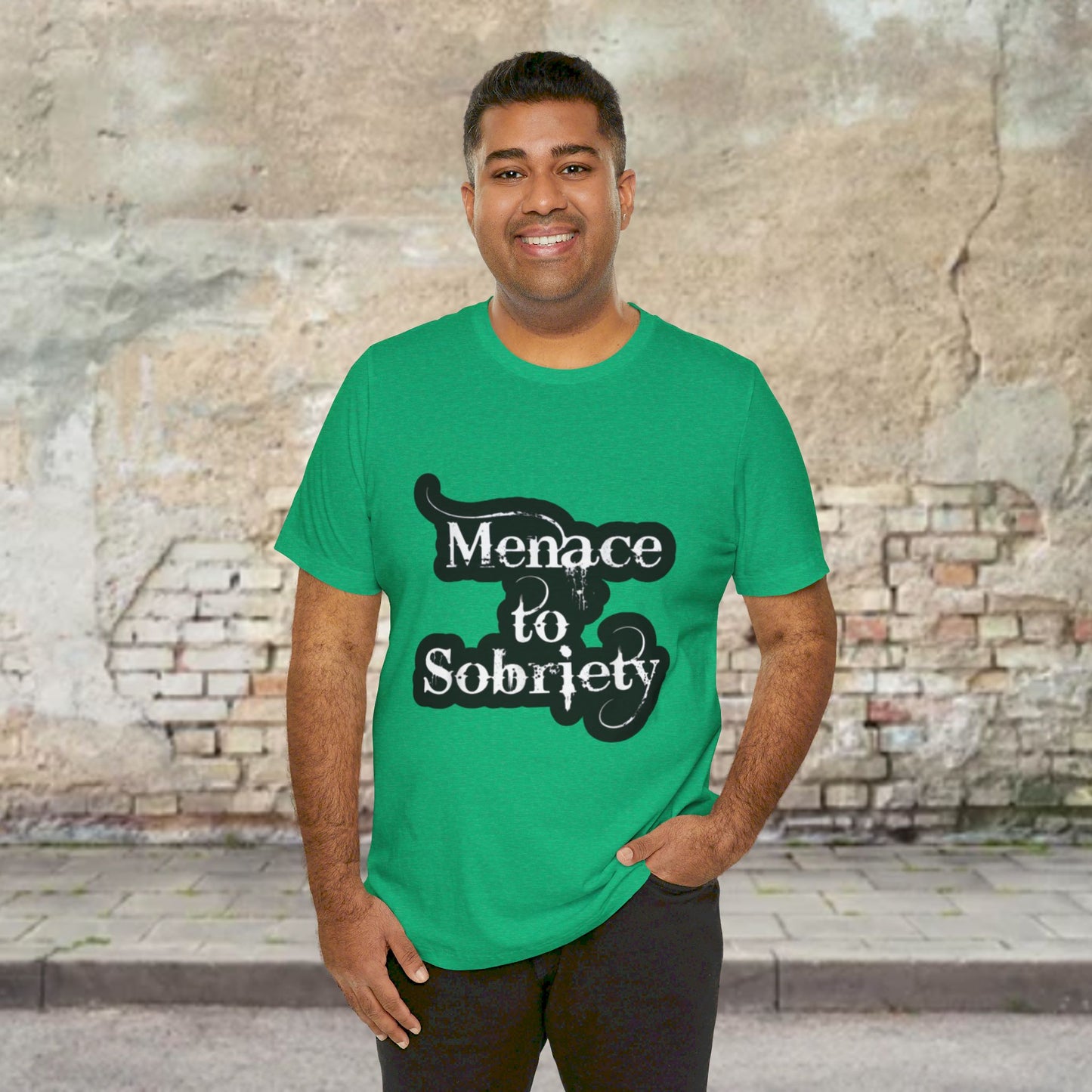 Menace To Sobriety Unisex Jersey Short Sleeve Tee