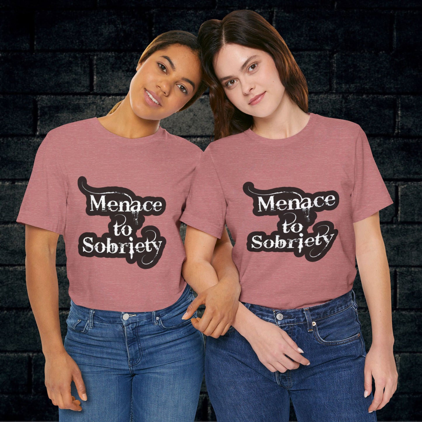 Menace To Sobriety Unisex Jersey Short Sleeve Tee