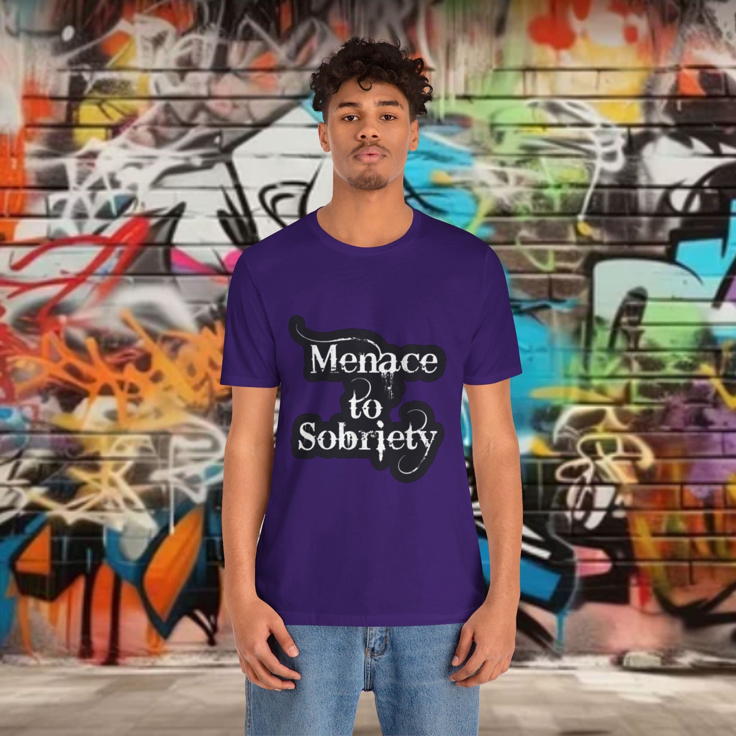 Menace To Sobriety Unisex Jersey Short Sleeve Tee