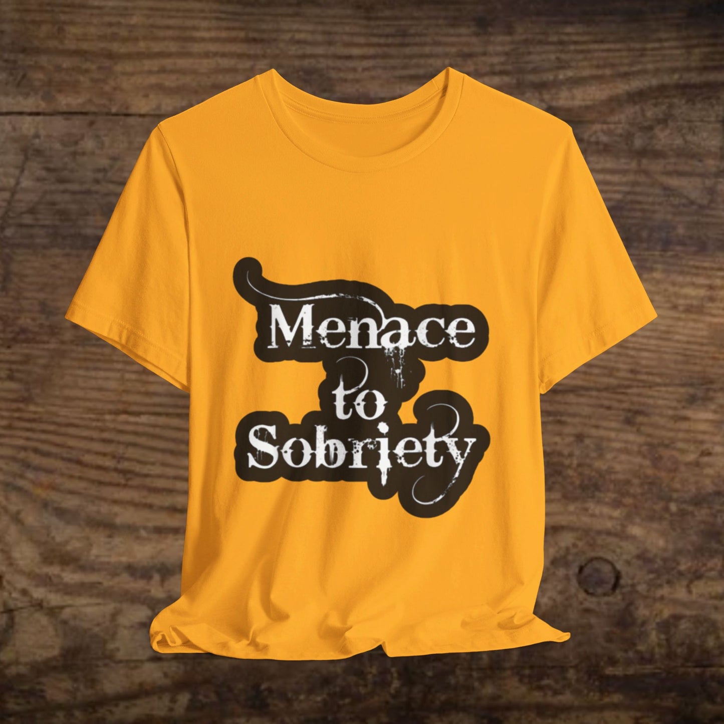 Menace To Sobriety Unisex Jersey Short Sleeve Tee