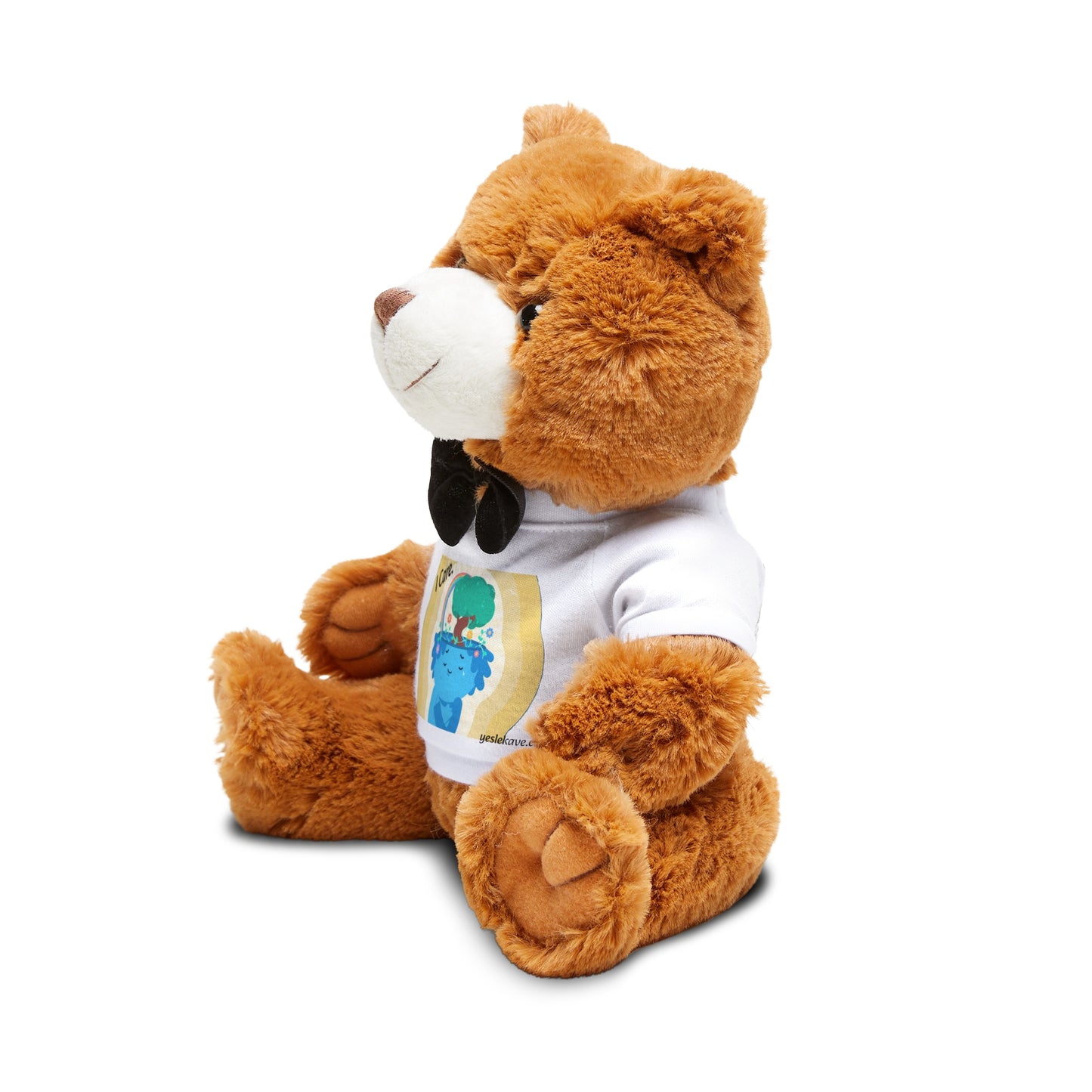 I Care Teddy Bear with T-Shirt