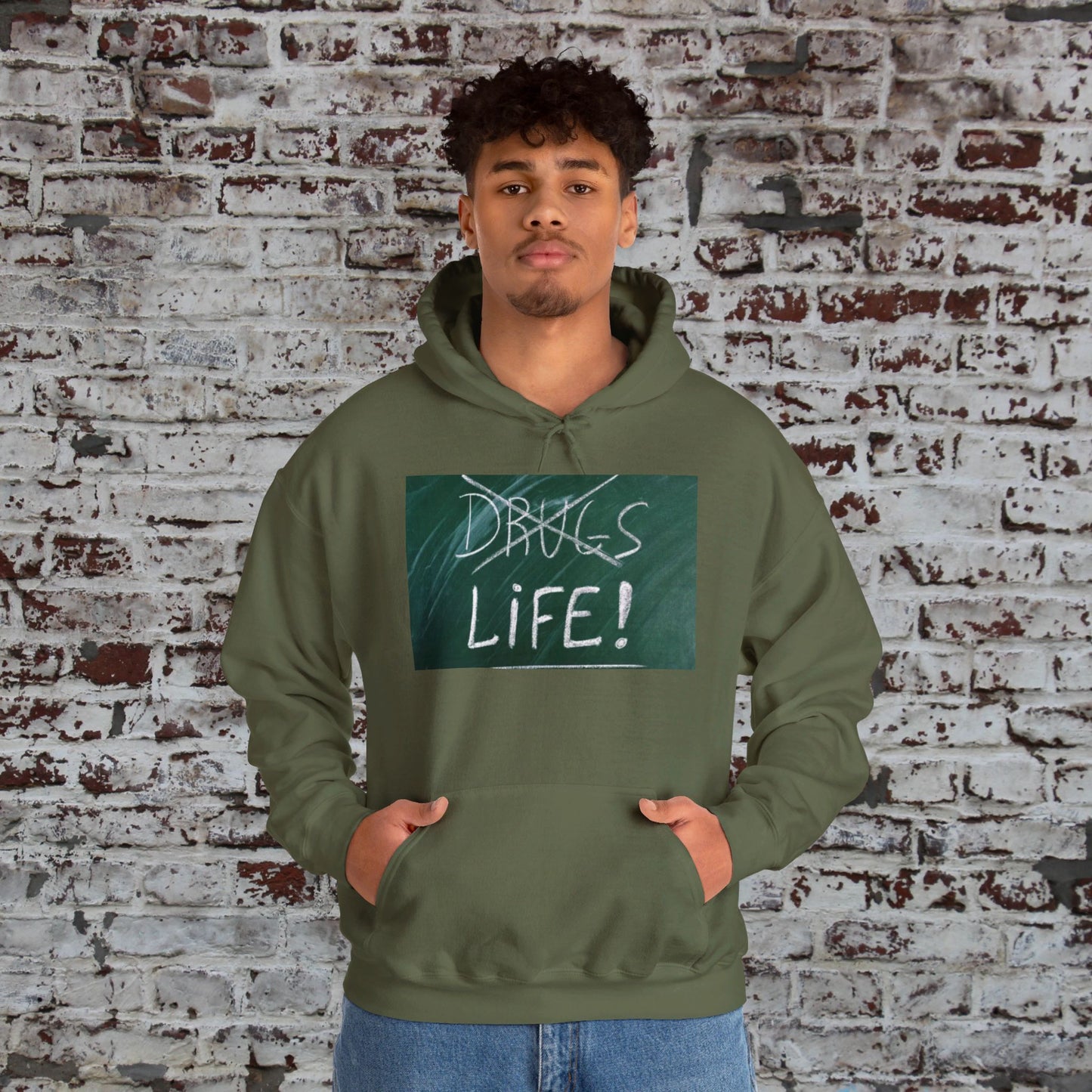 Choose Life Unisex Heavy Blend™ Hooded Sweatshirt