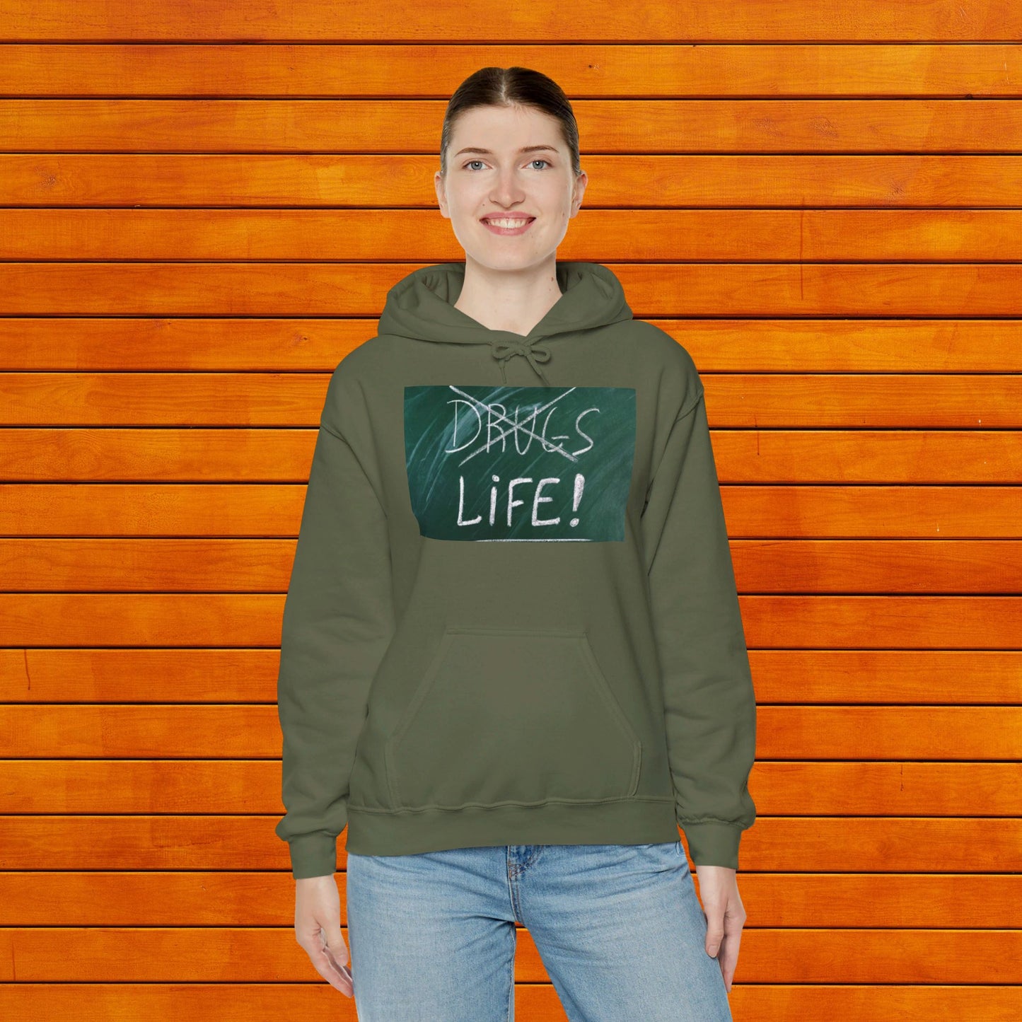 Choose Life Unisex Heavy Blend™ Hooded Sweatshirt