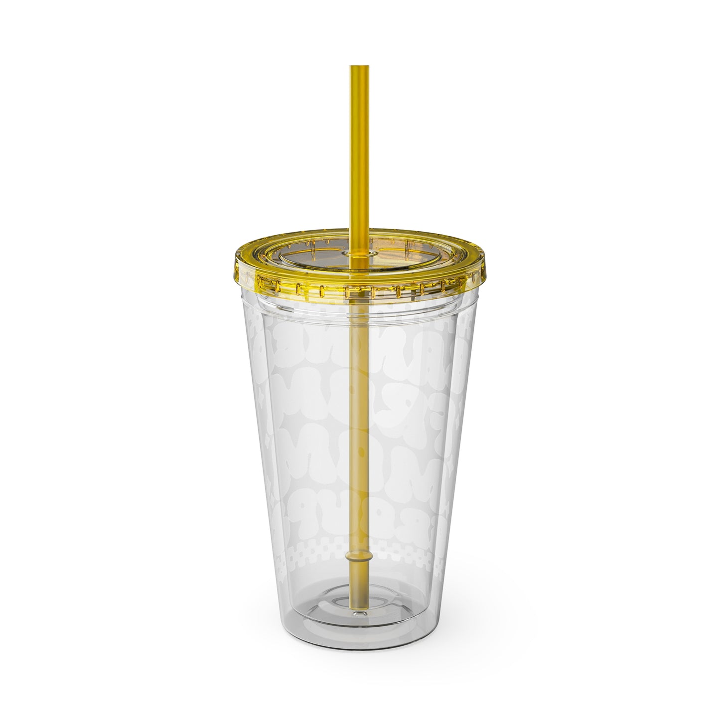 Banned From Mom Groups Sunsplash Tumbler with Straw, 16oz