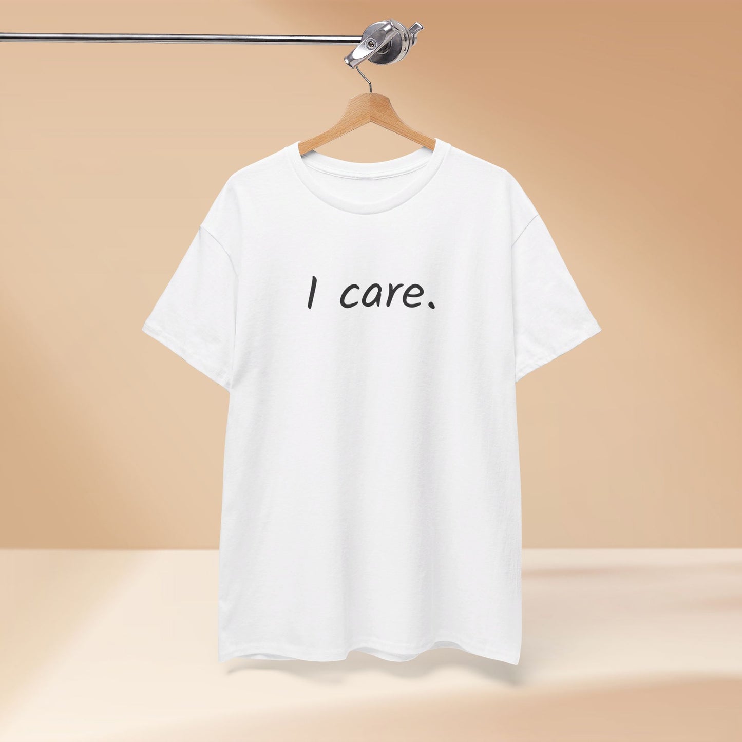 I Care Unisex Heavy Cotton Tee