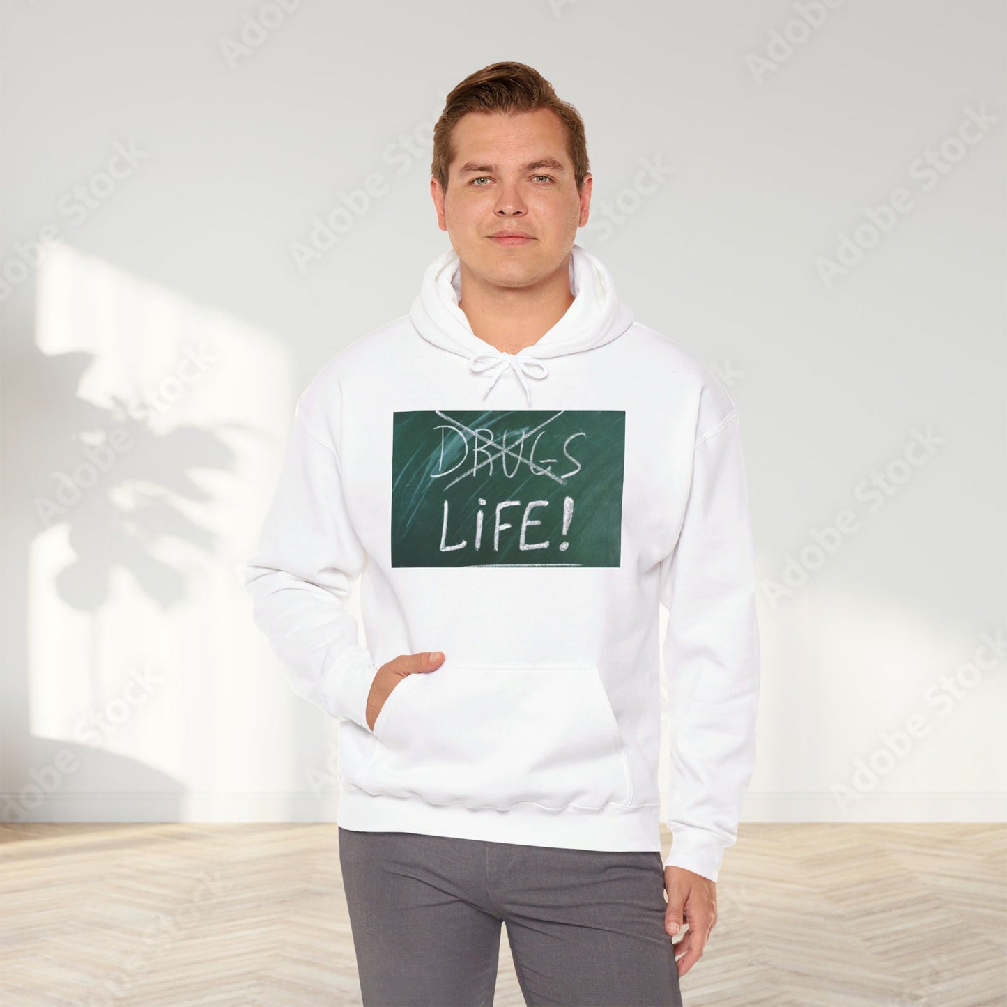 Choose Life Unisex Heavy Blend™ Hooded Sweatshirt