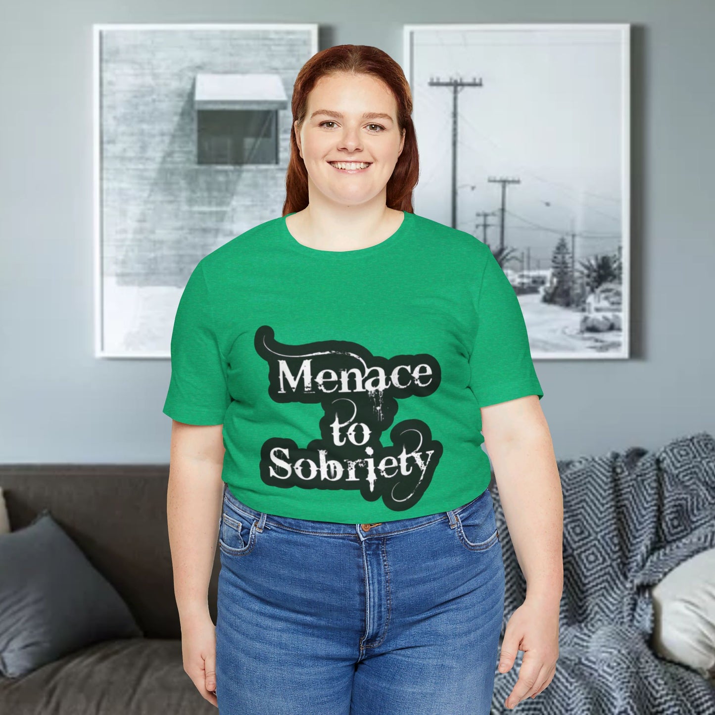 Menace To Sobriety Unisex Jersey Short Sleeve Tee