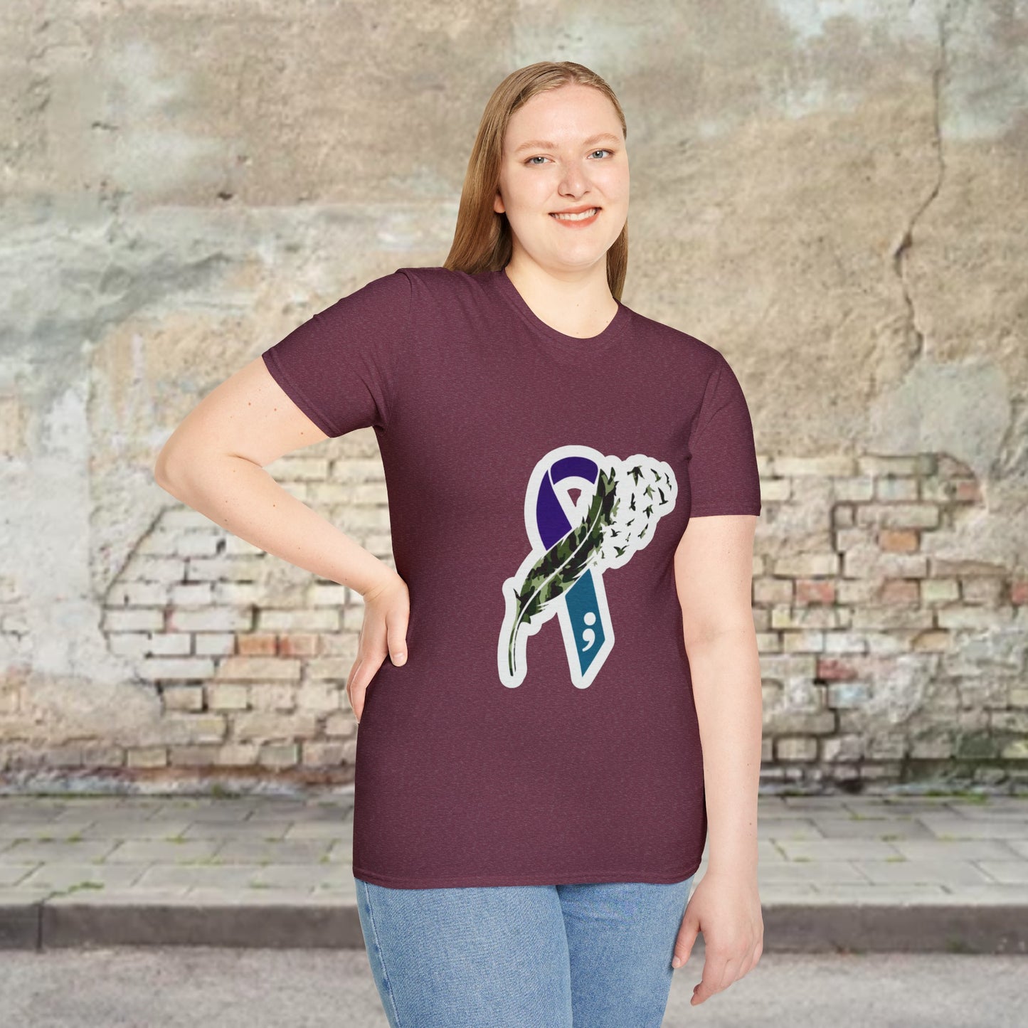 Suicide Awareness Unisex Softstyle T-Shirt