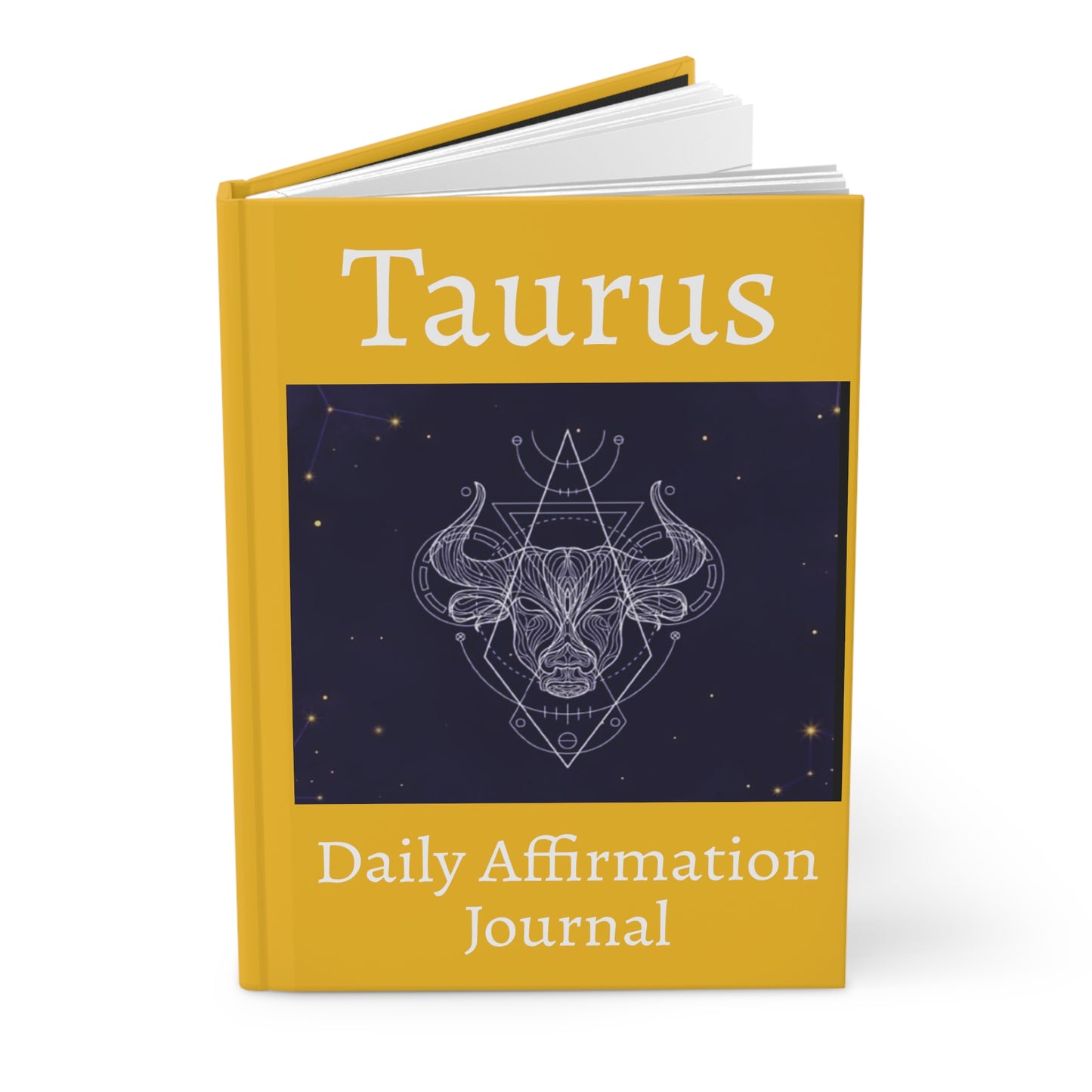 Taurus Daily Affirmation Hardcover Journal Matte