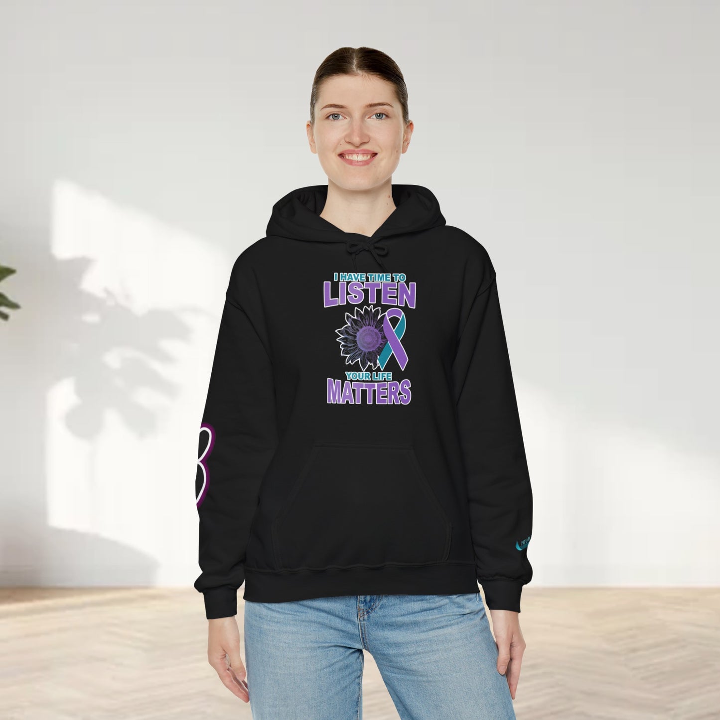 Your Life Matters To Me Unisex Heavy Blend™ Hooded Sweatshirt