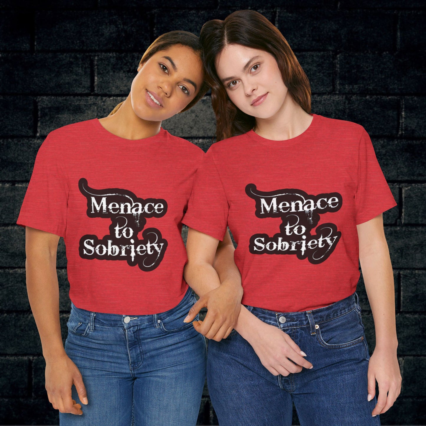 Menace To Sobriety Unisex Jersey Short Sleeve Tee