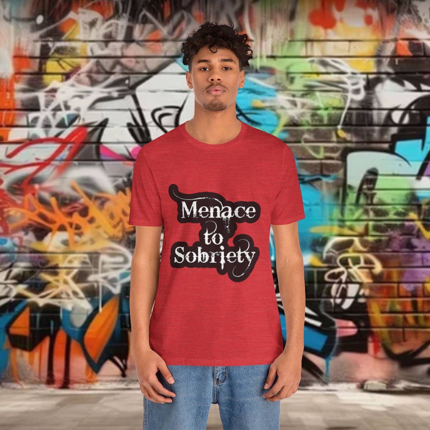 Menace To Sobriety Unisex Jersey Short Sleeve Tee