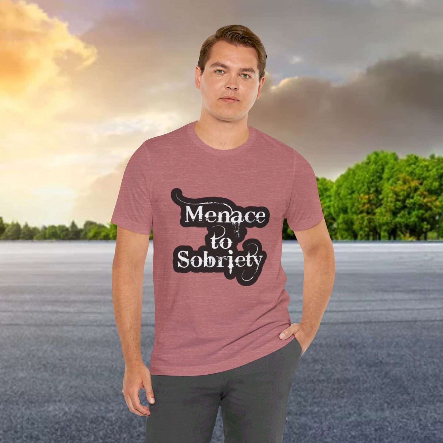 Menace To Sobriety Unisex Jersey Short Sleeve Tee