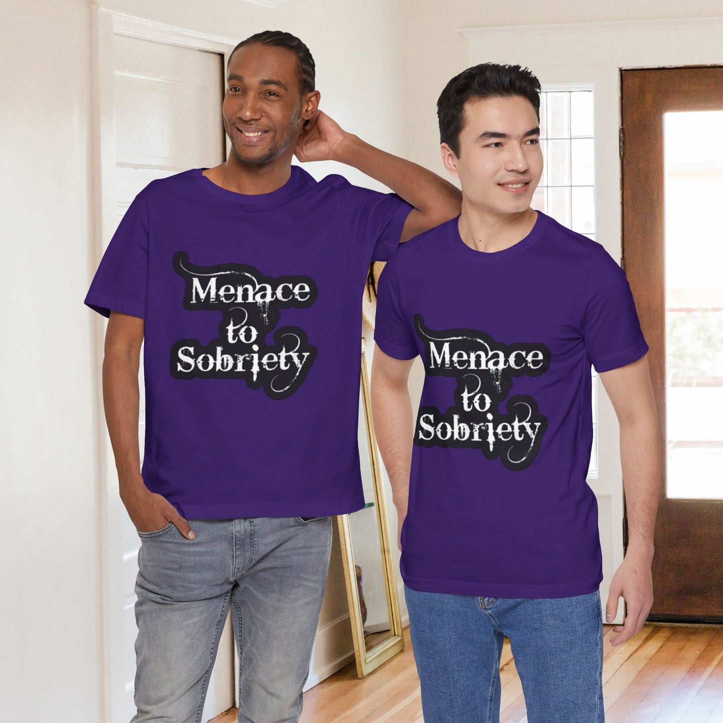 Menace To Sobriety Unisex Jersey Short Sleeve Tee