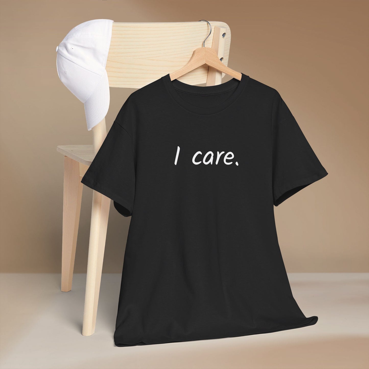 I Care Unisex Heavy Cotton Tee