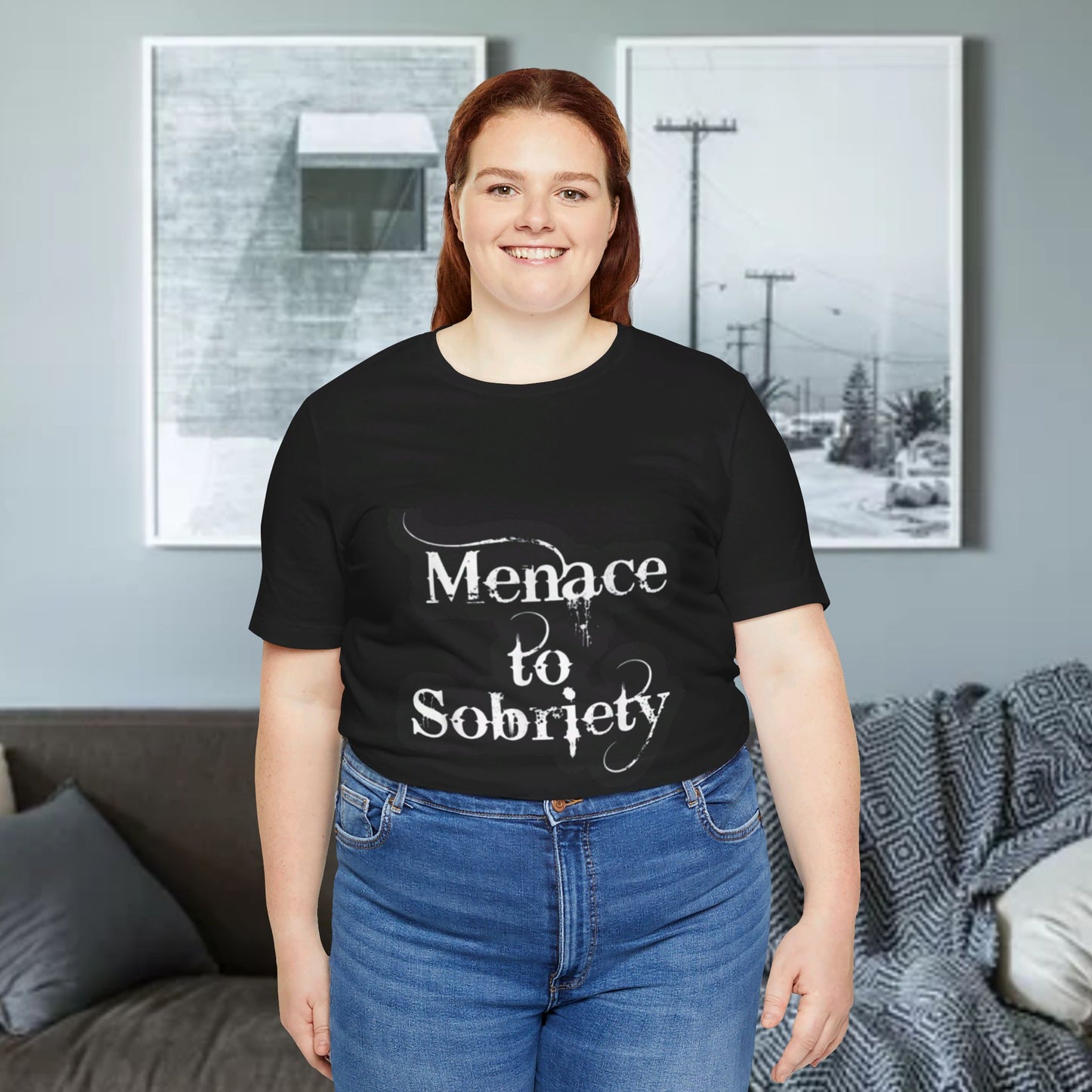 Menace To Sobriety Unisex Jersey Short Sleeve Tee