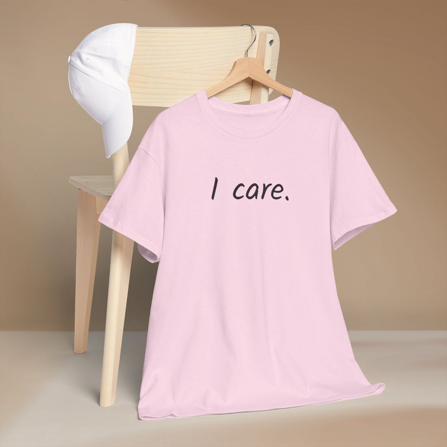 I Care Unisex Heavy Cotton Tee