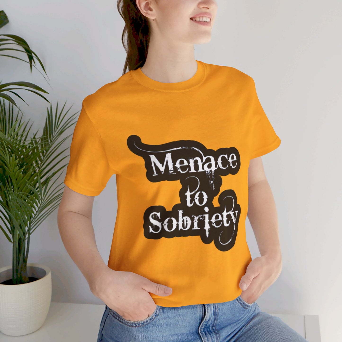 Menace To Sobriety Unisex Jersey Short Sleeve Tee