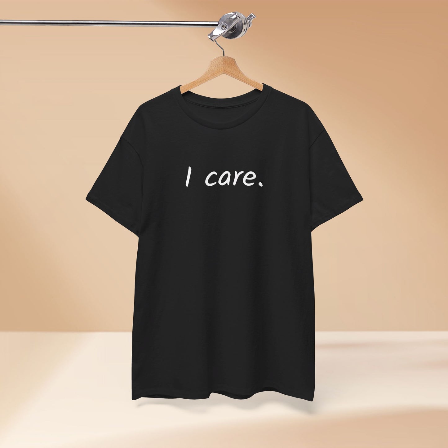 I Care Unisex Heavy Cotton Tee