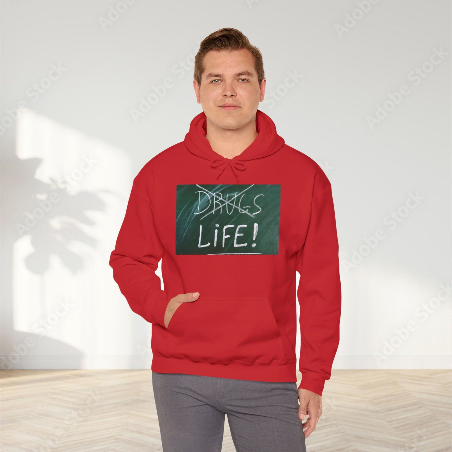 Choose Life Unisex Heavy Blend™ Hooded Sweatshirt