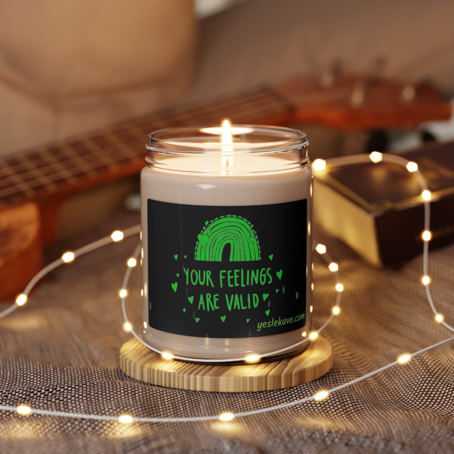 Your Feelings Are Valid Scented Soy Candle, 9oz