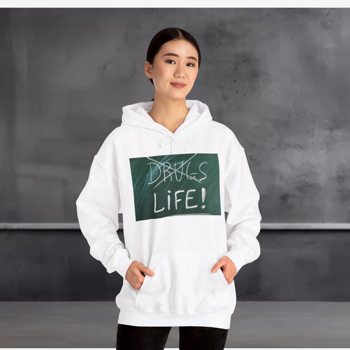 Choose Life Unisex Heavy Blend™ Hooded Sweatshirt