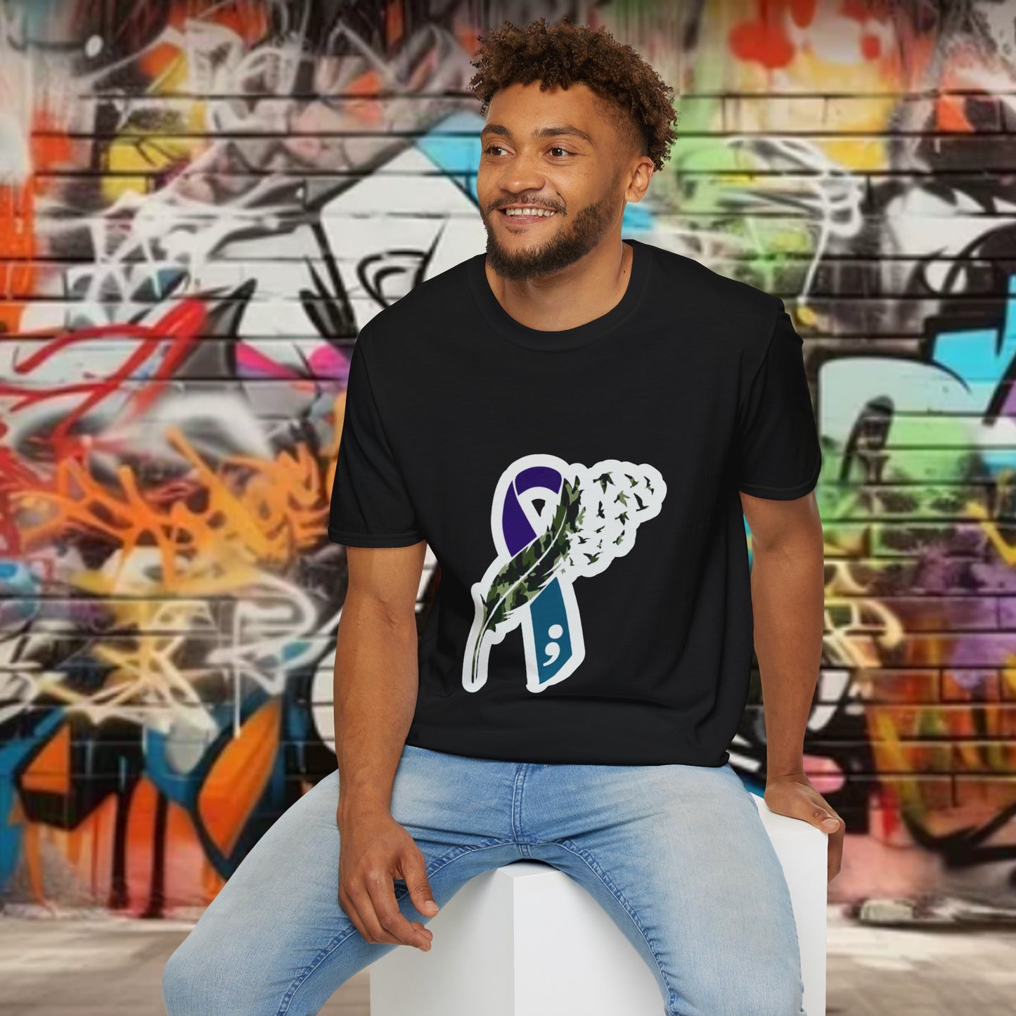 Suicide Awareness Unisex Softstyle T-Shirt