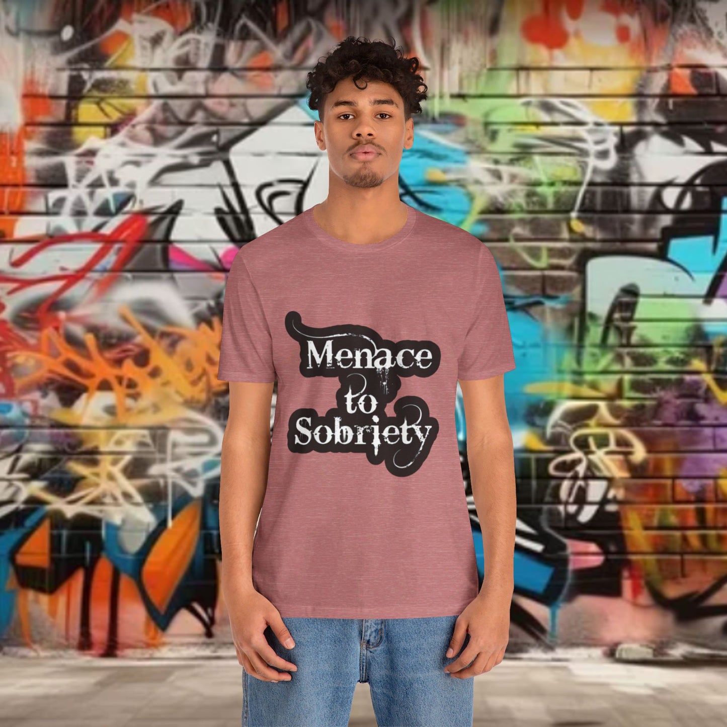 Menace To Sobriety Unisex Jersey Short Sleeve Tee