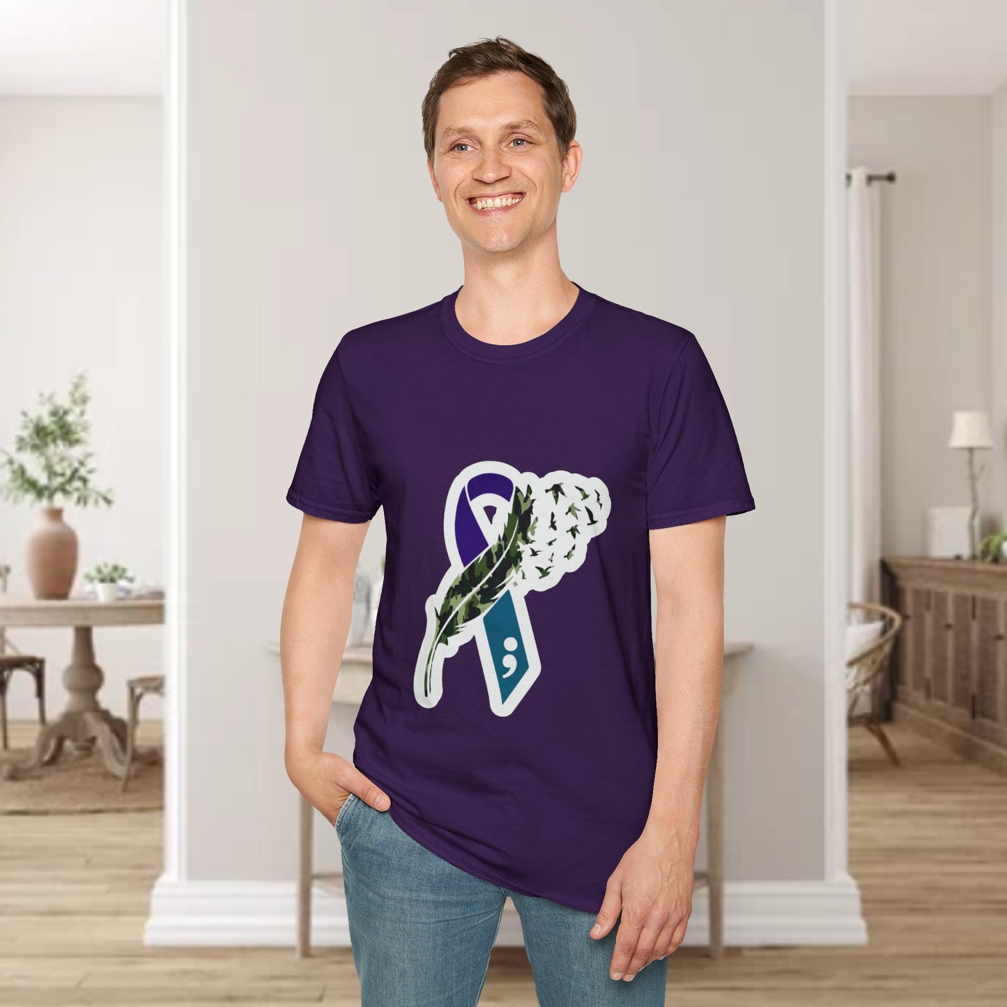 Suicide Awareness Unisex Softstyle T-Shirt