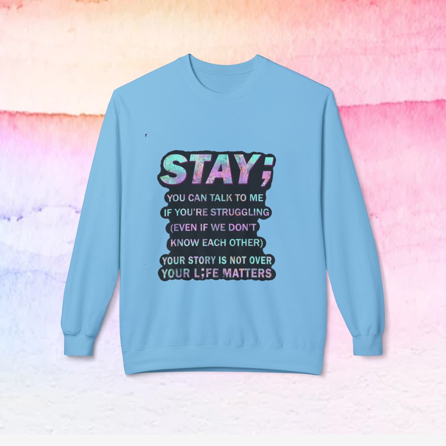 You Matter Unisex Midweight Fleece Crewneck Sweatshirt