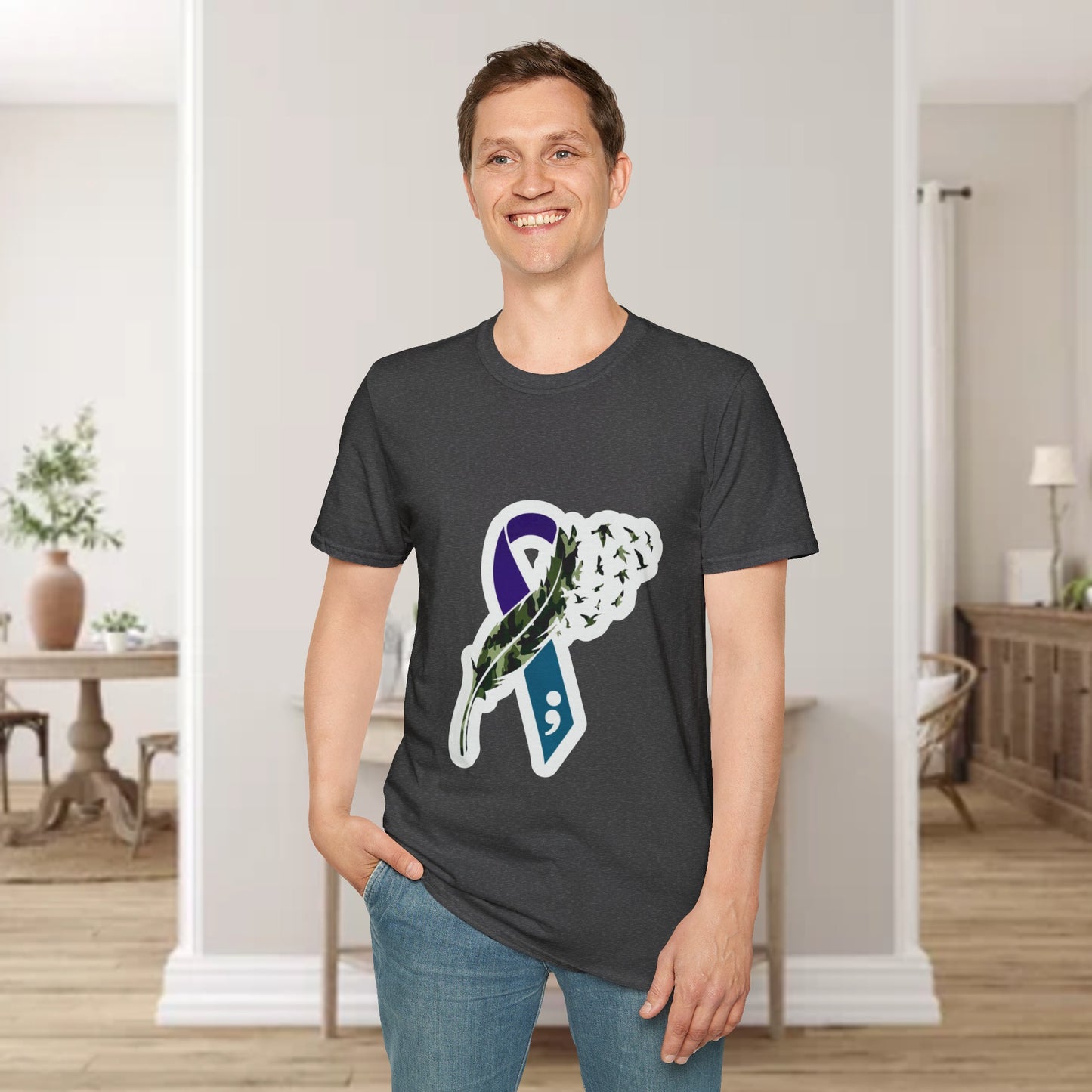 Suicide Awareness Unisex Softstyle T-Shirt