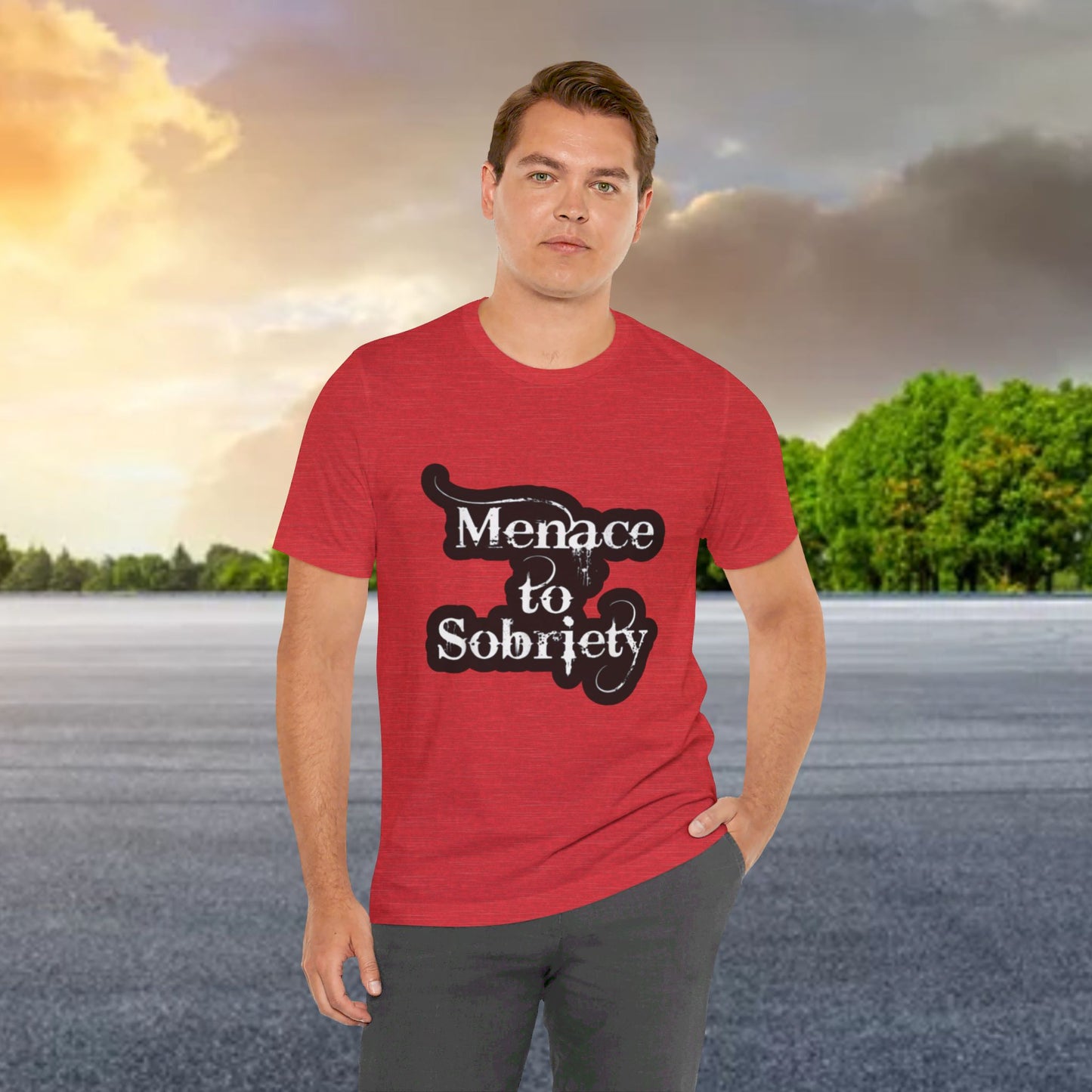 Menace To Sobriety Unisex Jersey Short Sleeve Tee