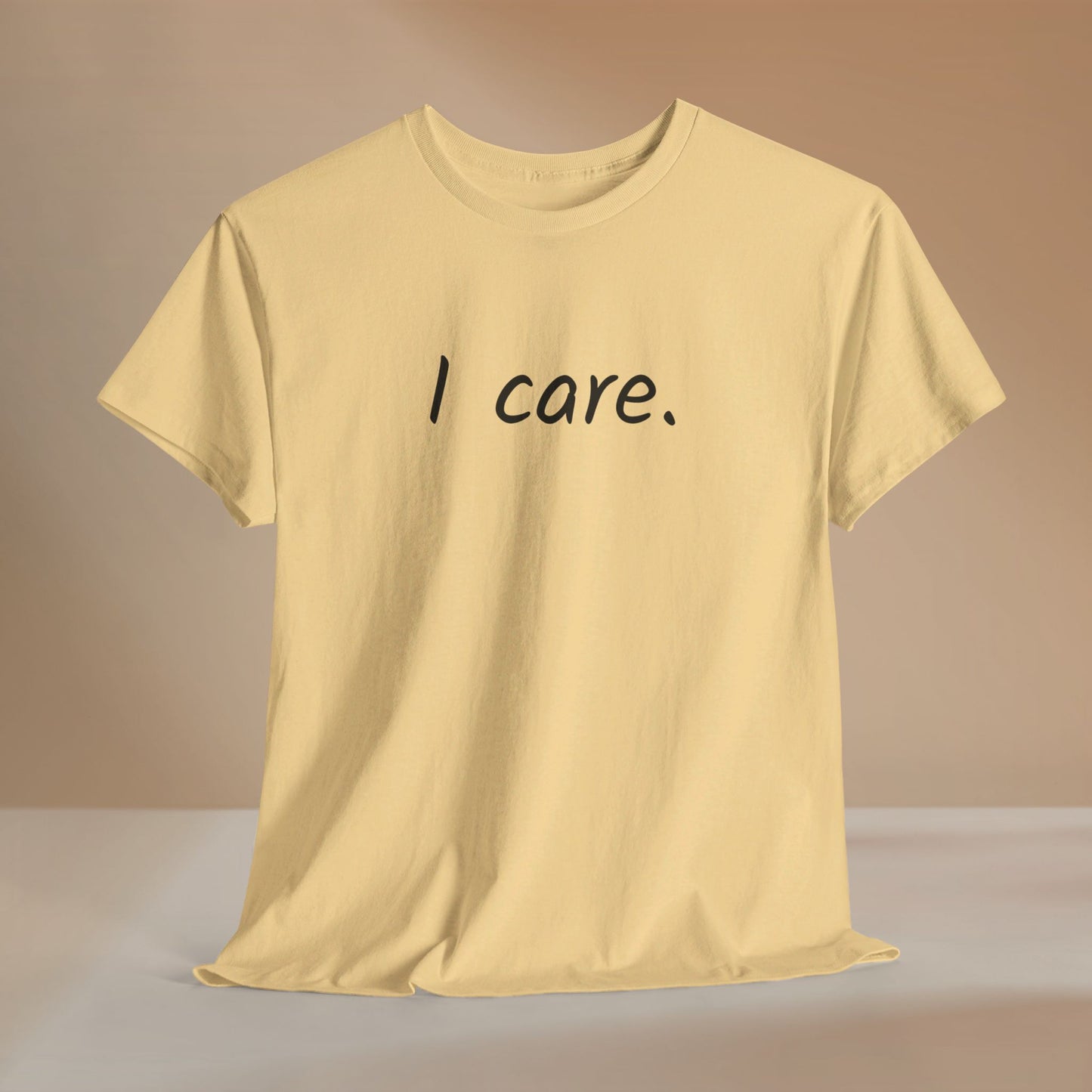 I Care Unisex Heavy Cotton Tee