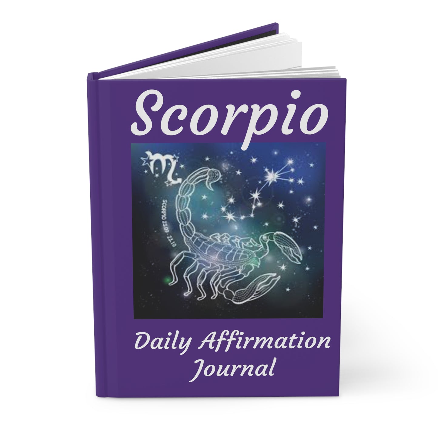 Scorpio Daily Affirmation Hardcover Journal Matte