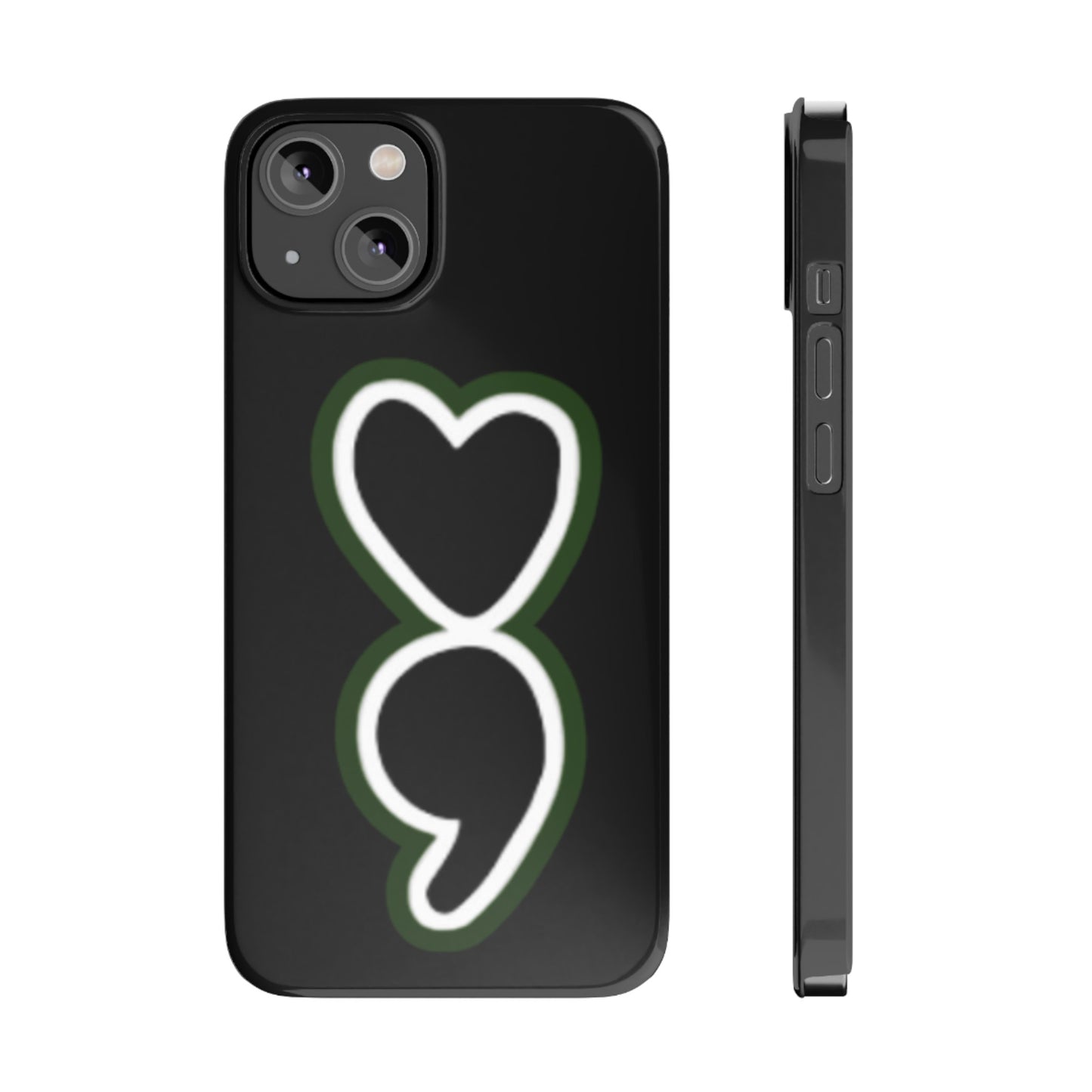 Semi-Colin Slim Phone Cases