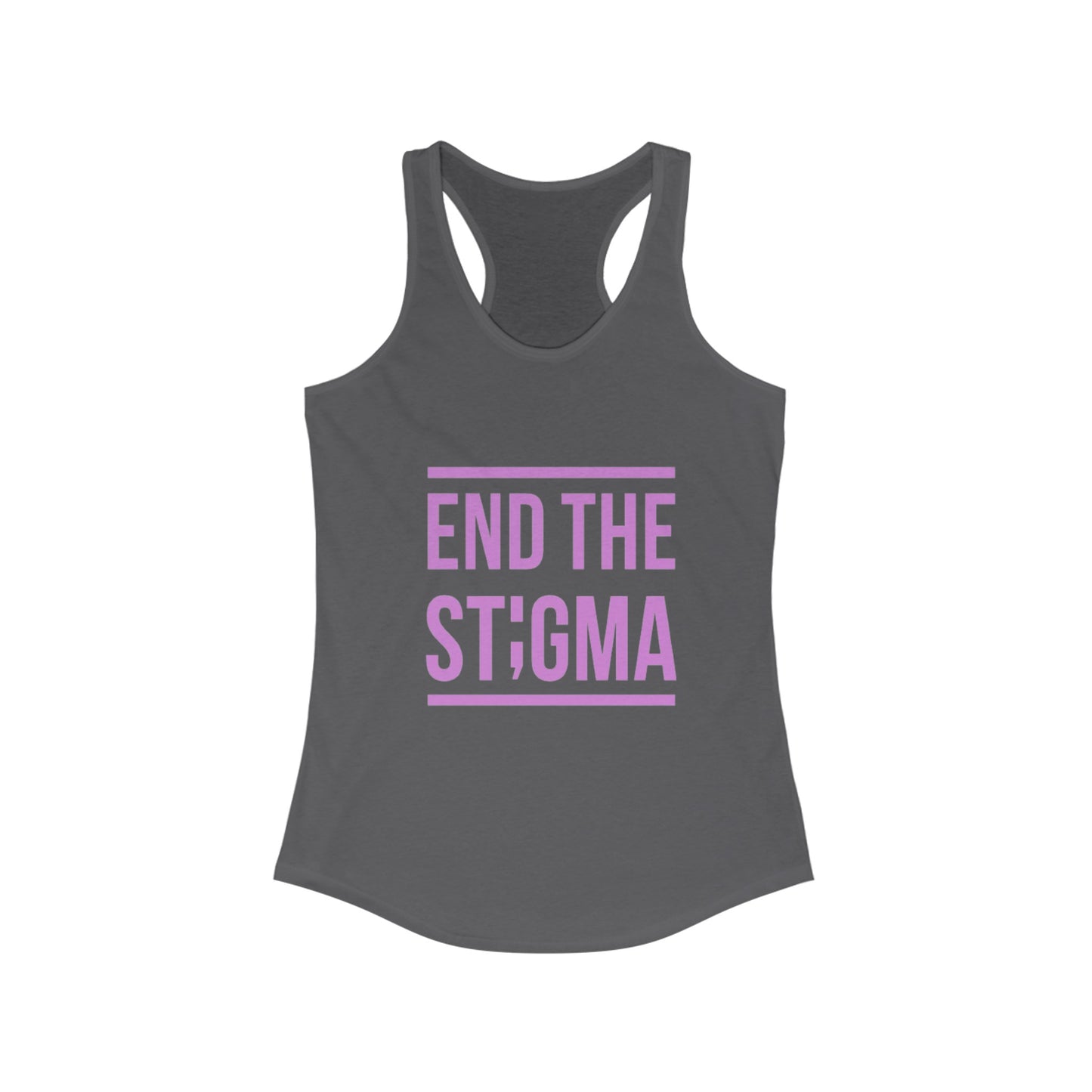 End The Stigma Women's Ideal Racerback Tank