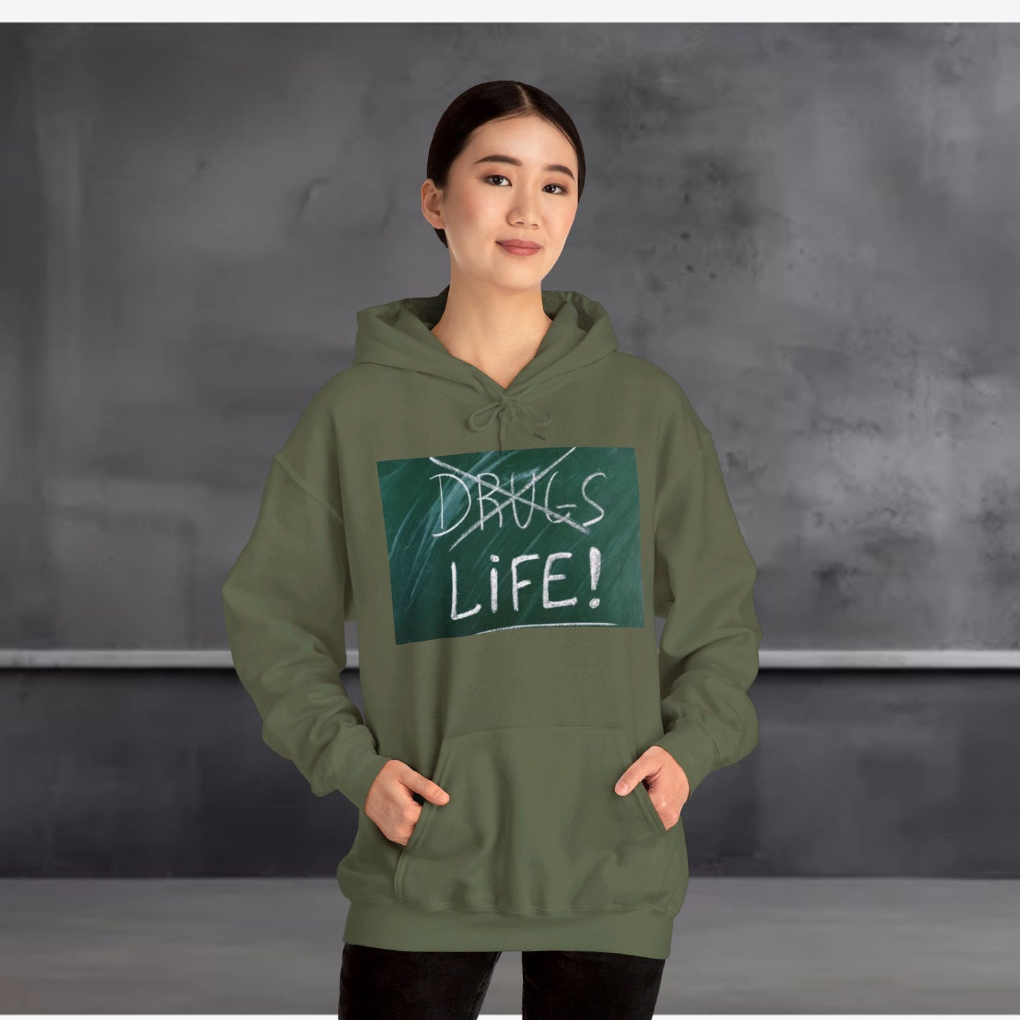 Choose Life Unisex Heavy Blend™ Hooded Sweatshirt