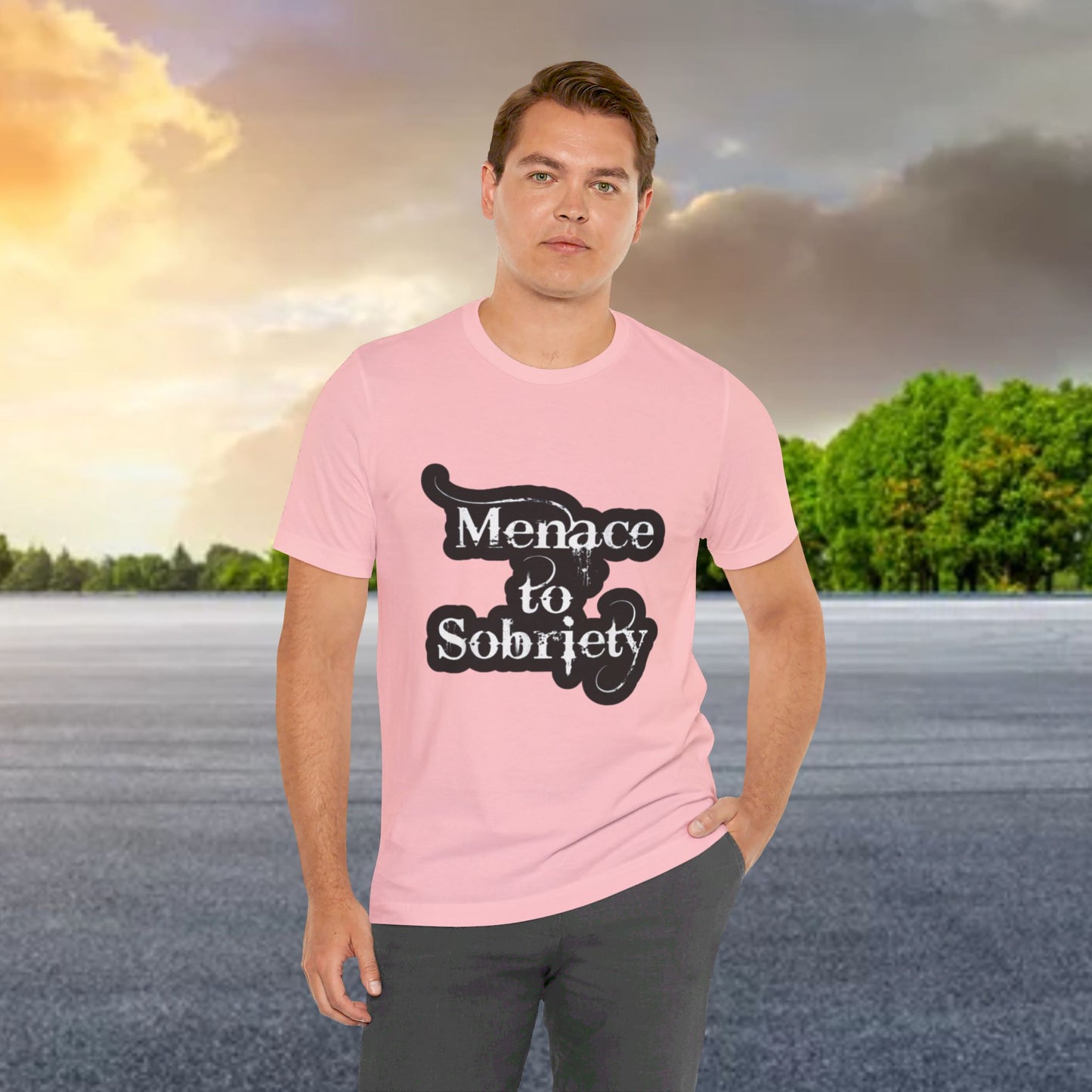 Menace To Sobriety Unisex Jersey Short Sleeve Tee