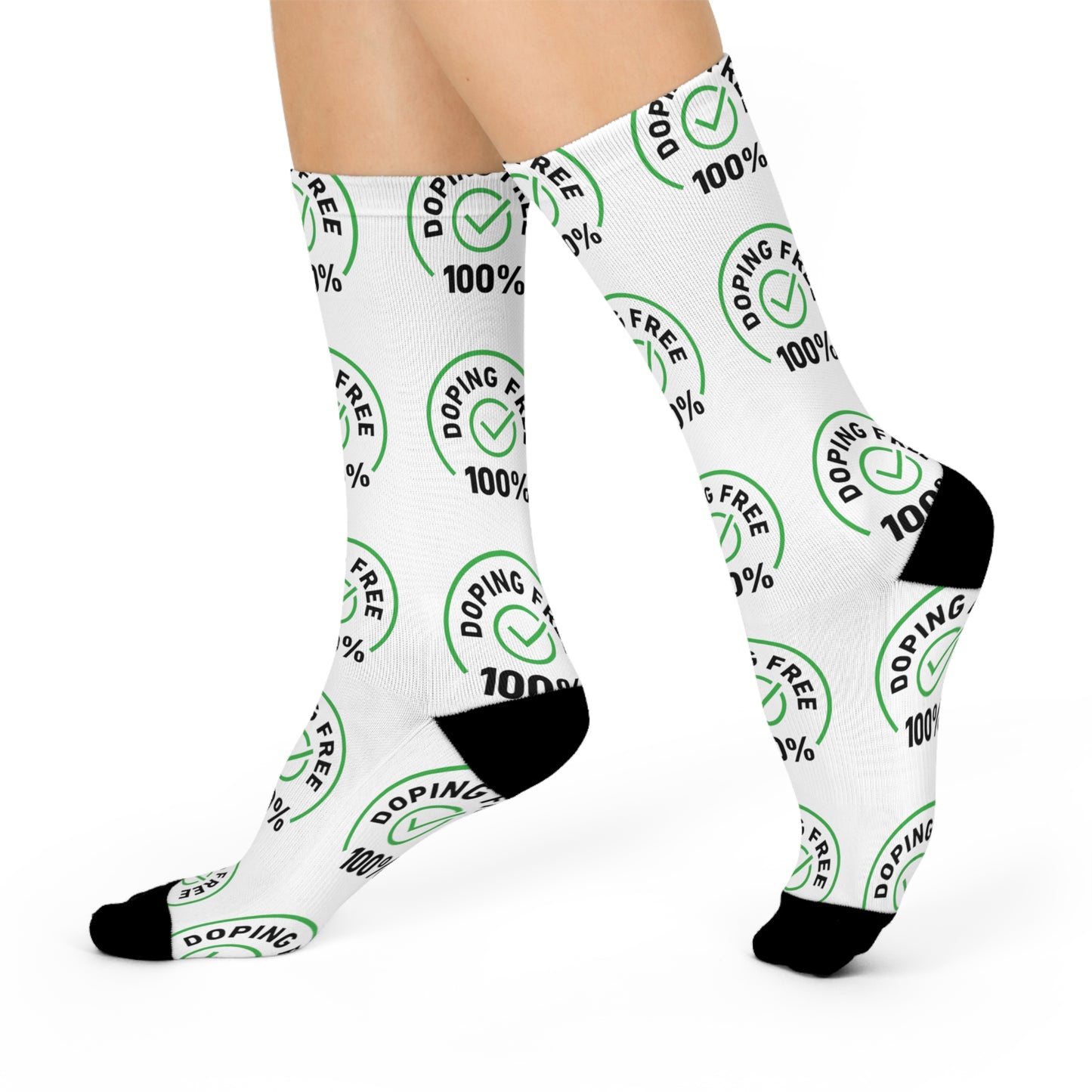 Doping Free Cushioned Crew Socks