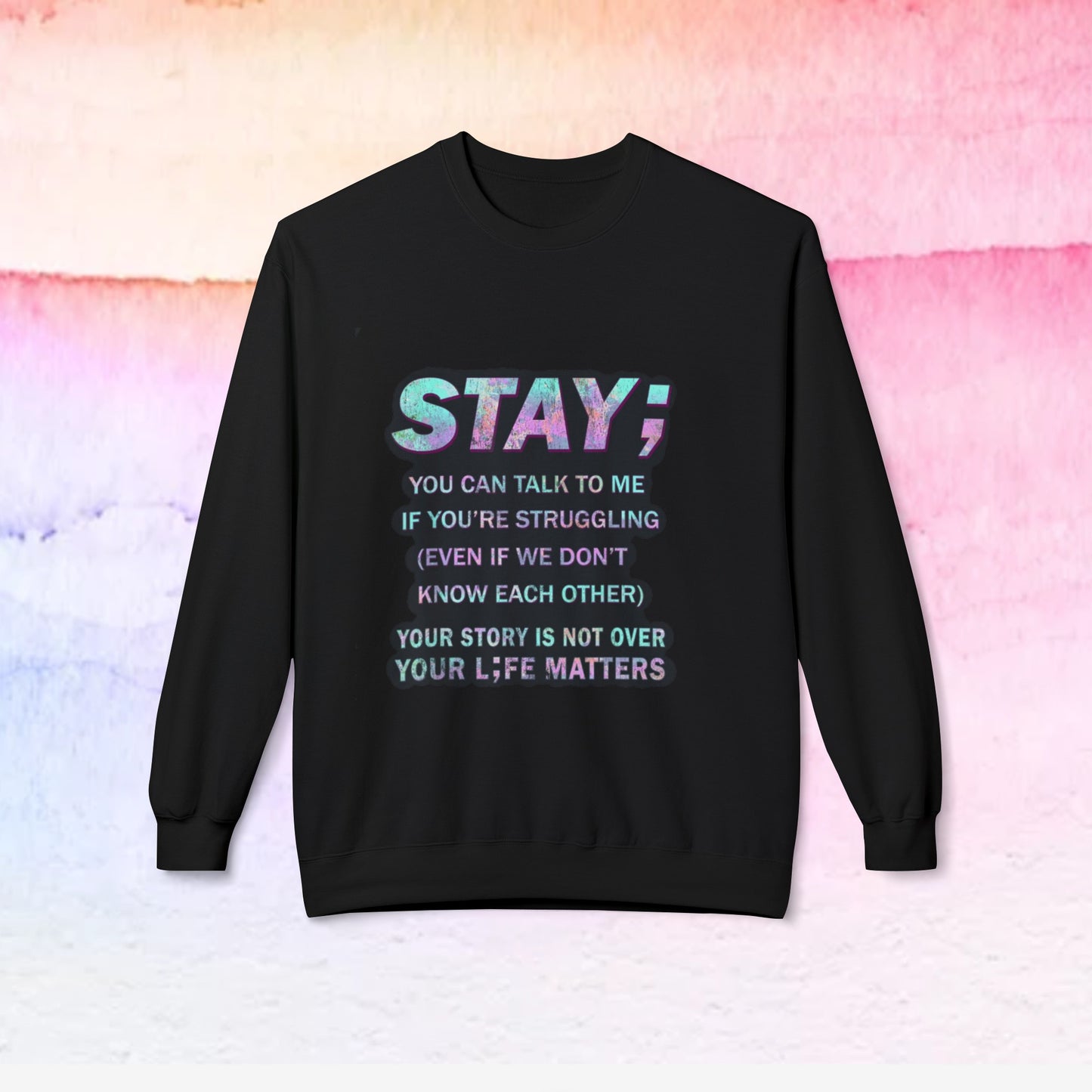 You Matter Unisex Midweight Fleece Crewneck Sweatshirt