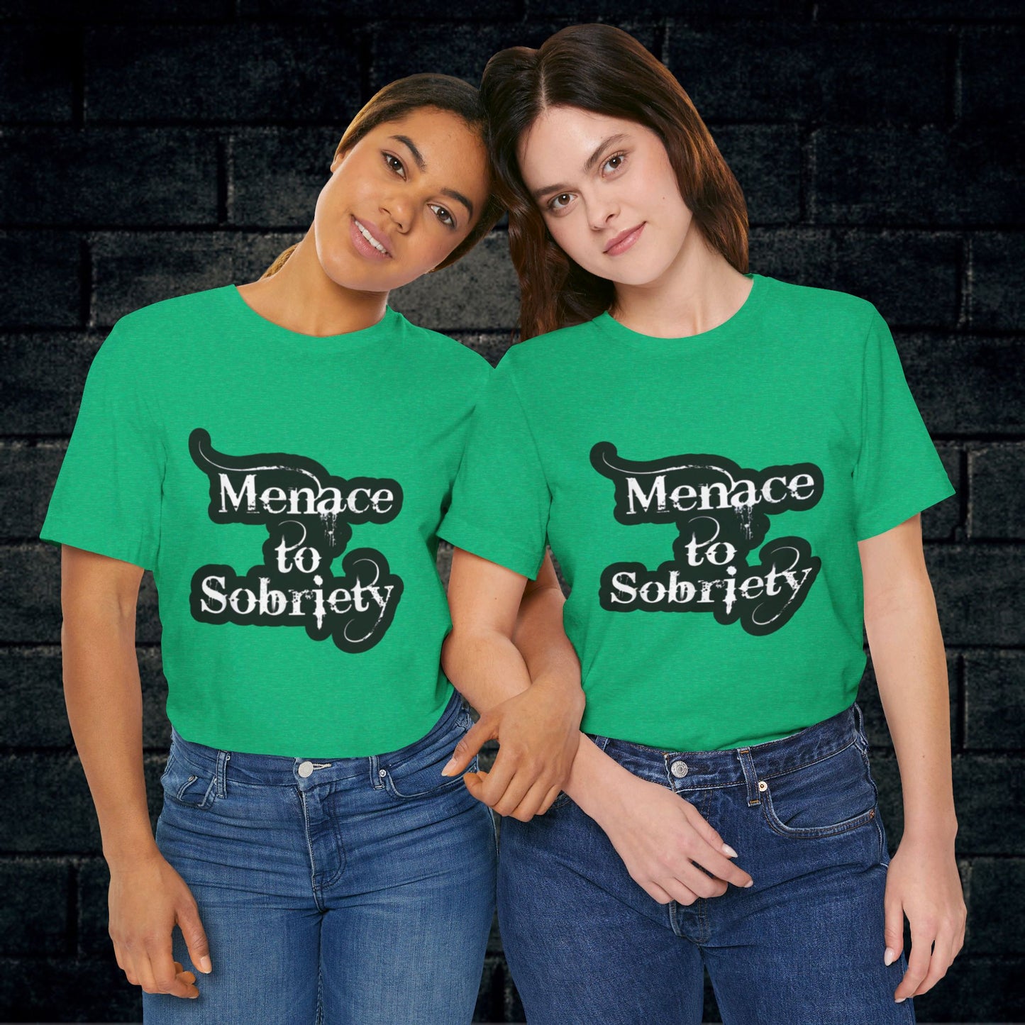 Menace To Sobriety Unisex Jersey Short Sleeve Tee