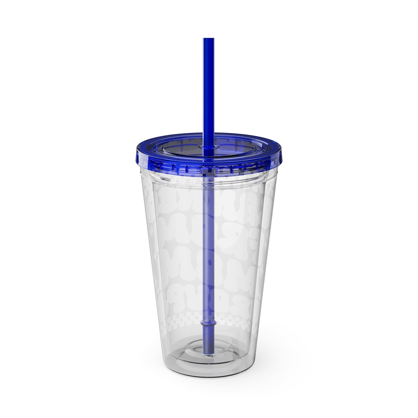 Banned From Mom Groups Sunsplash Tumbler with Straw, 16oz