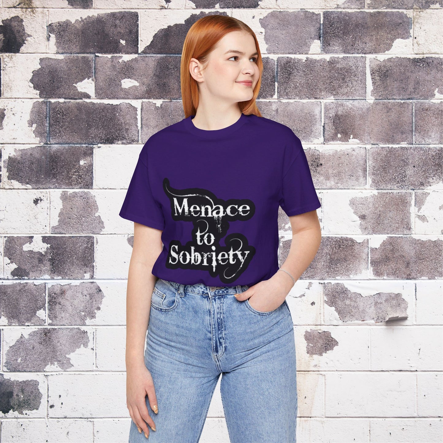 Menace To Sobriety Unisex Jersey Short Sleeve Tee